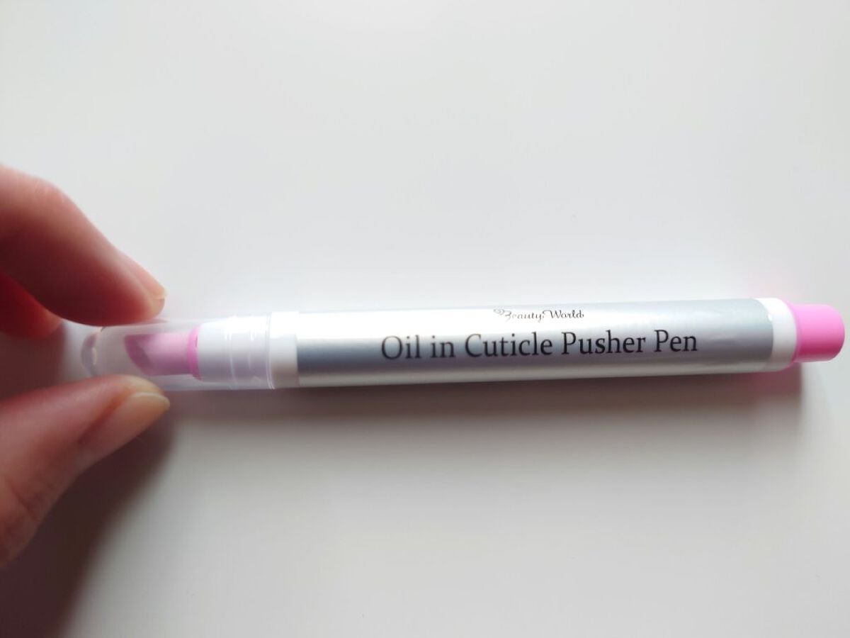 オイルインキューティクルプッシャーペン/ビューティーワールド/ネイル用品を使ったクチコミ(2枚目)