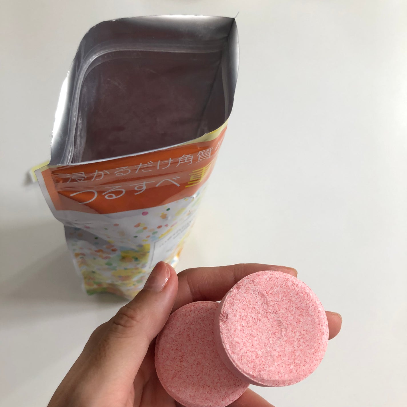 meshimase バスタブレット リフレッシュ&ジューシーなベルガモットの香り/meshimase/炭酸系入浴剤を使ったクチコミ(6枚目)