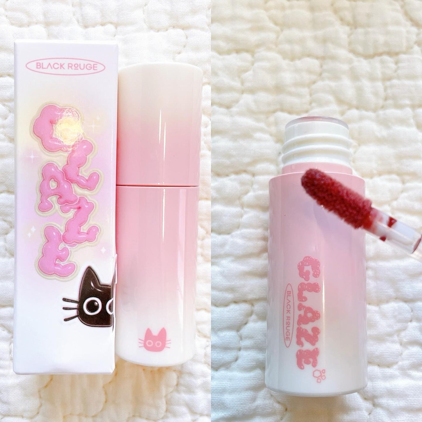 チュイリップグレイズ/BLACK ROUGE/リップグロスを使ったクチコミ(1枚目)