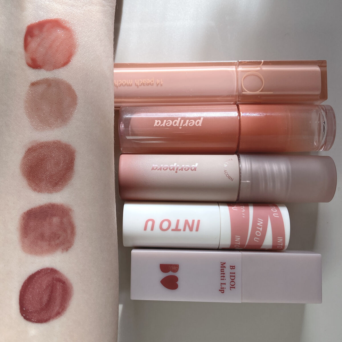 インク ムード マット ティント/PERIPERA/リップティントを使ったクチコミ（2枚目）