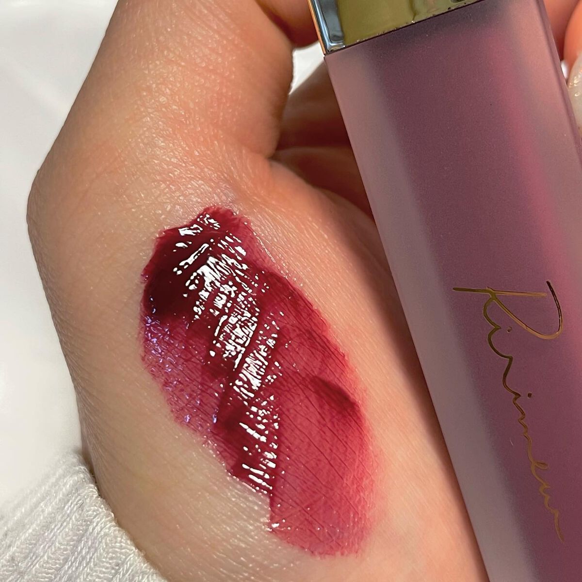 センシュアルフィックスティント/Ririmew/リップティントを使ったクチコミ（3枚目）