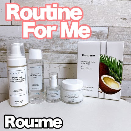 バランシング ヒアルロニック ピュア トナー/Roume/化粧水を使ったクチコミ(1枚目)