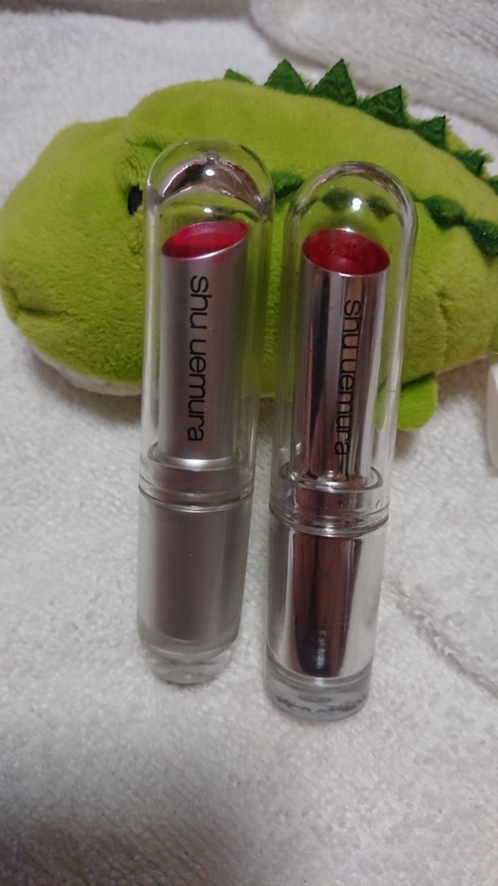 ルージュ アンリミテッド/shu uemura/口紅を使ったクチコミ(1枚目)