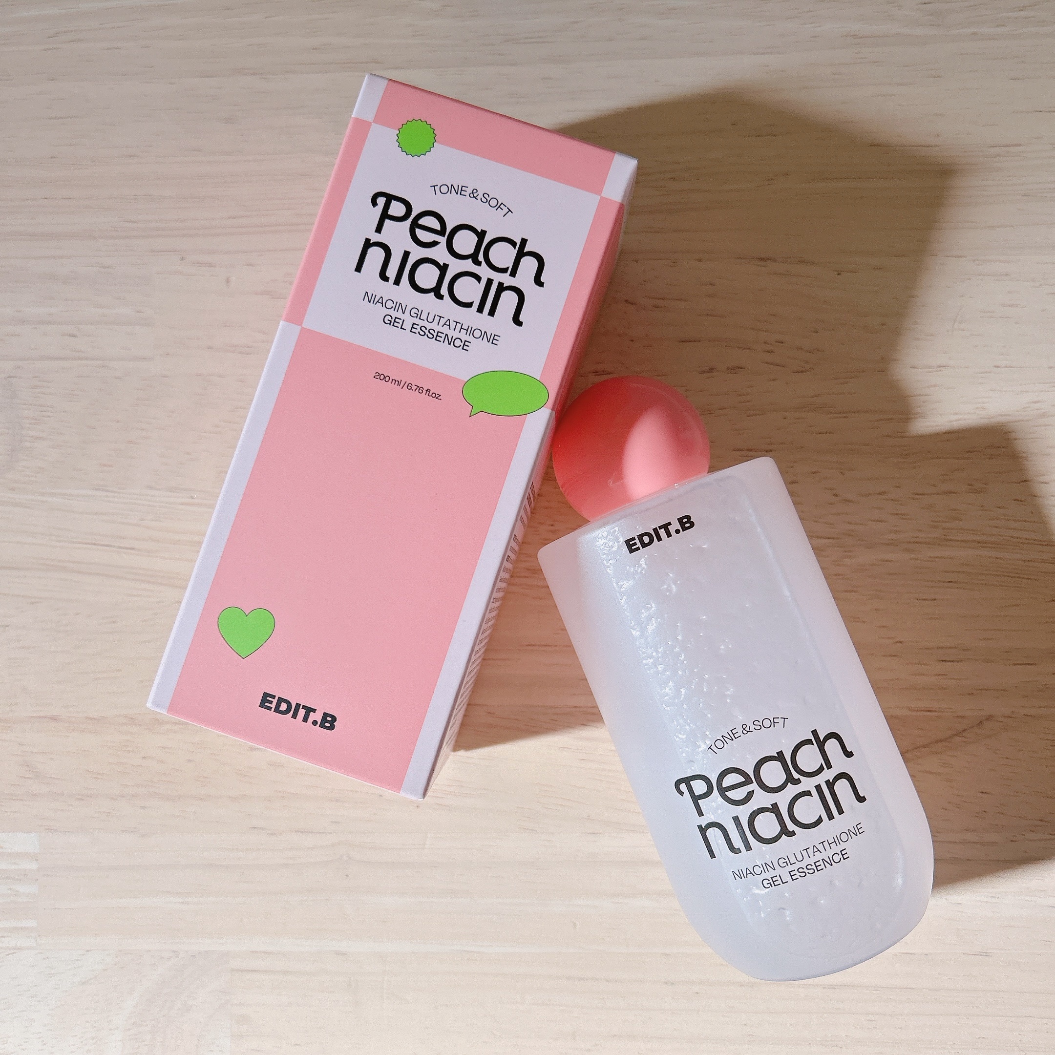 ピーチ ナイアシンアミド GLT ジェルエッセンス/EDIT.B/美容液を使ったクチコミ（1枚目）
