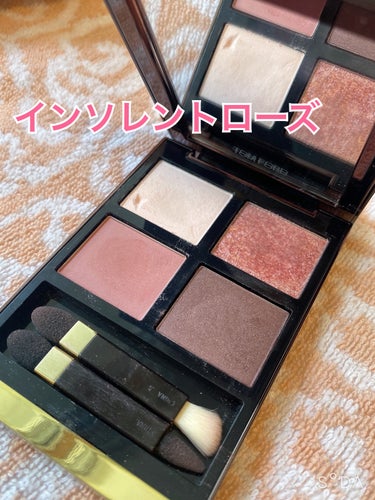 アイ カラー クォード 030 インソレント ローズ/TOM FORD BEAUTY/アイシャドウパレットを使ったクチコミ（2枚目）