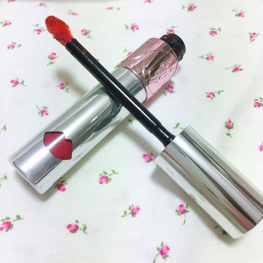 ヴォリュプテ ウォーター カラーバーム 11 フックミーベリー/YVES SAINT LAURENT BEAUTE/口紅を使ったクチコミ（2枚目）