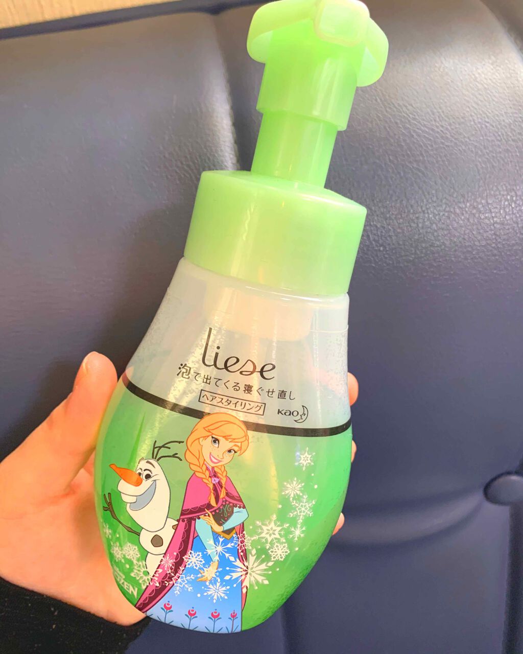 泡で出てくる寝ぐせ直し/リーゼ/ヘアムースを使ったクチコミ(1枚目)