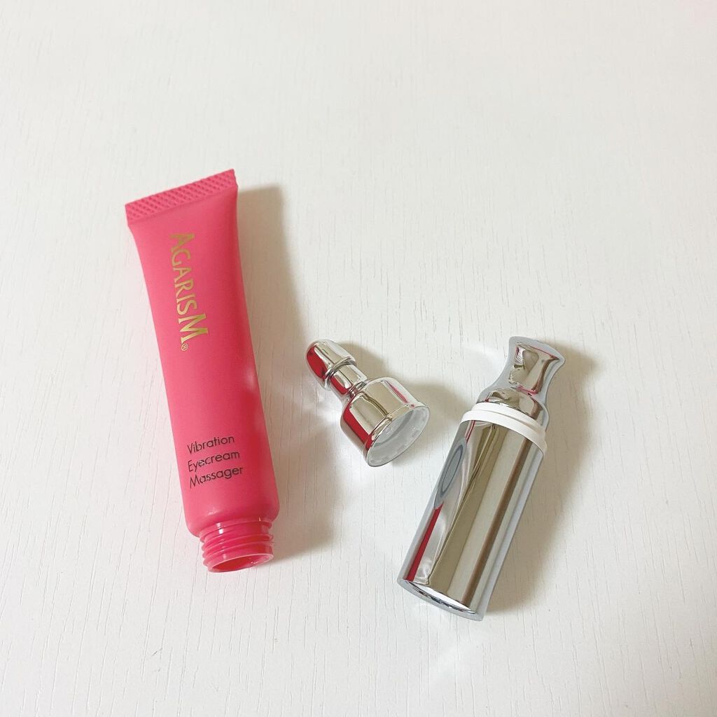 アイキュット マッサージャークリーム/AGARISM/アイケア・アイクリームを使ったクチコミ(2枚目)