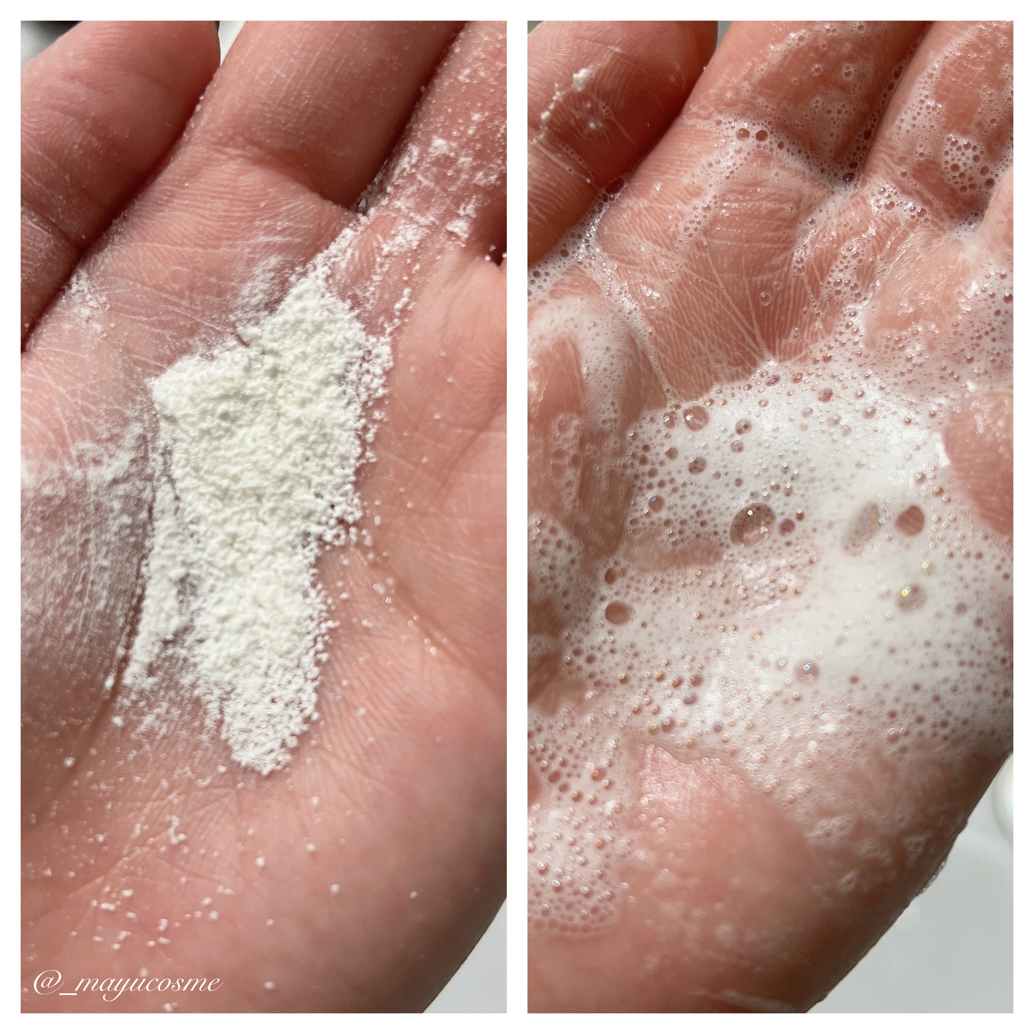 ホワイト クレイ酵素クレンザー	/SKIN SIGNAL/洗顔パウダーを使ったクチコミ（2枚目）