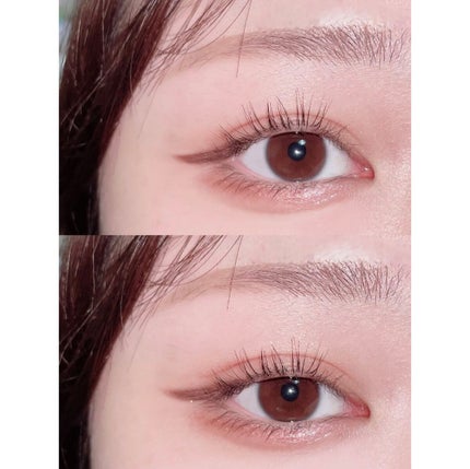 グロウリキッドライナー/CEZANNE/リキッドアイライナーを使ったクチコミ(3枚目)