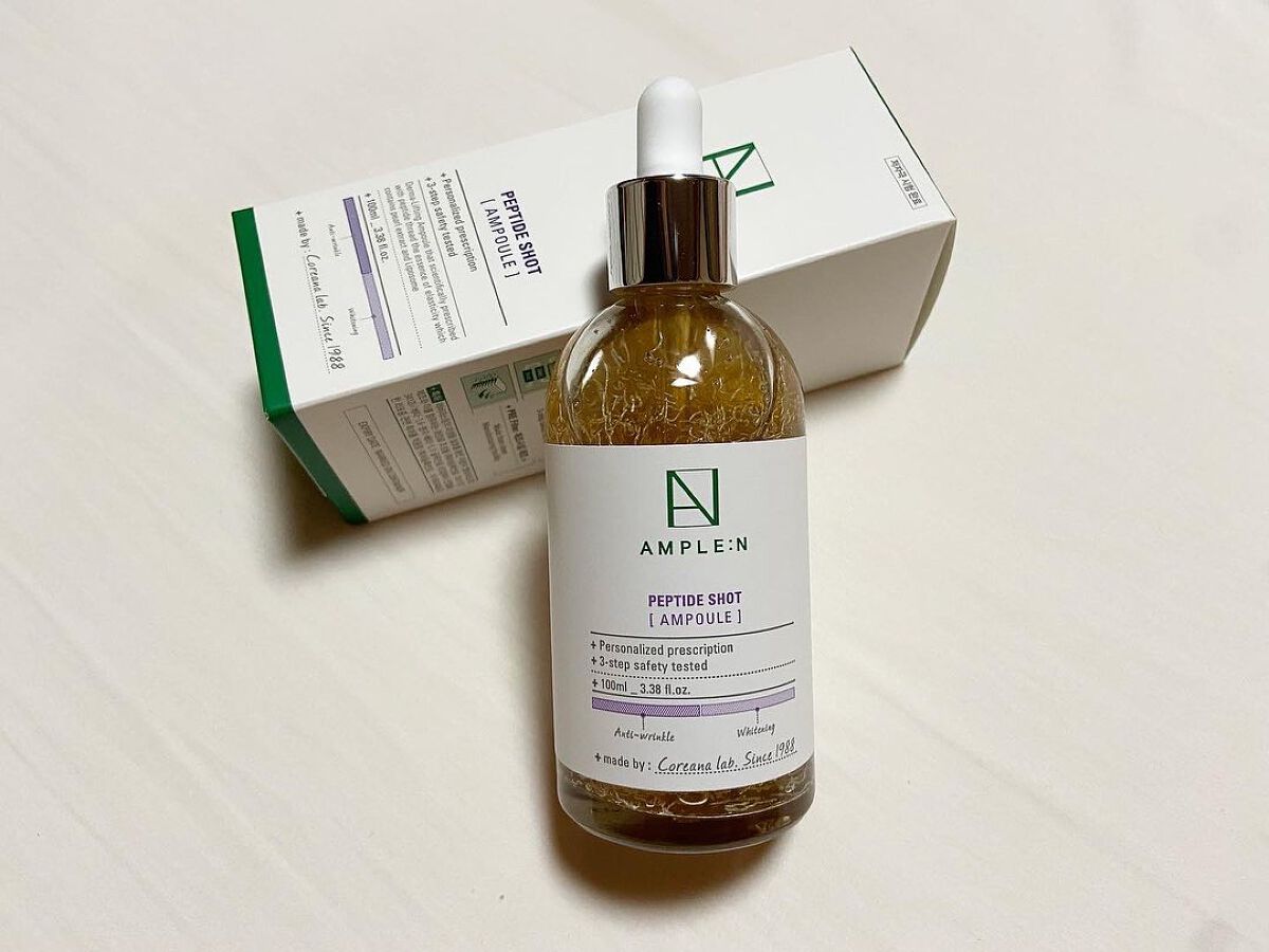 AMPLE:N ペプチドショット アンプル/AMPLE:N/美容液を使ったクチコミ(1枚目)