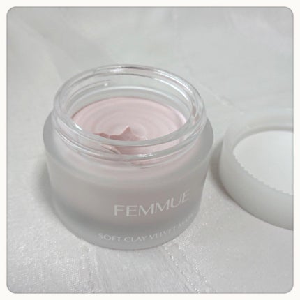 ソフトクレイ ベルベットマスク/FEMMUE/洗い流すパック・マスクを使ったクチコミ(2枚目)