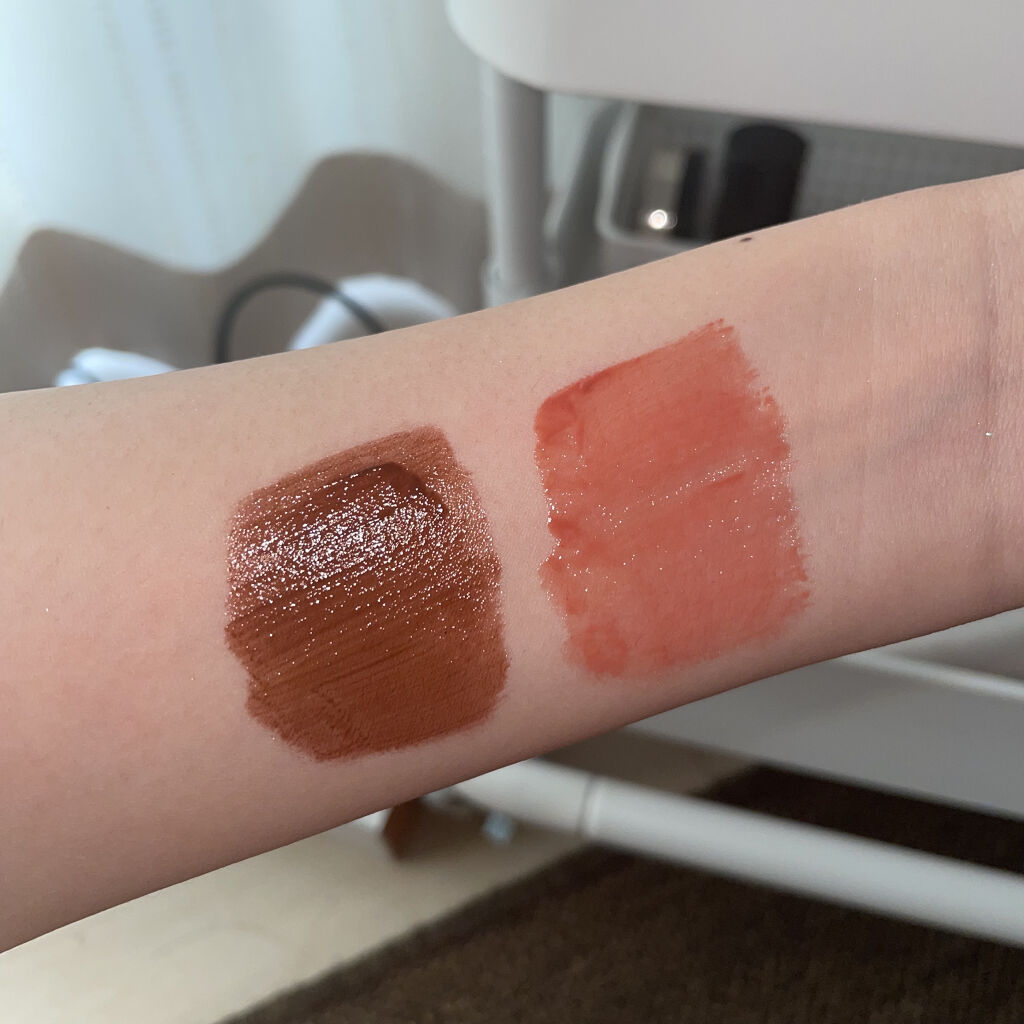 オーロラ デュイ ティント DT11.バーントシエナ/MERZY/リップティントを使ったクチコミ（3枚目）