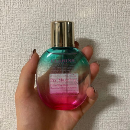 フィックス メイクアップ/CLARINS/ミスト状化粧水を使ったクチコミ(2枚目)