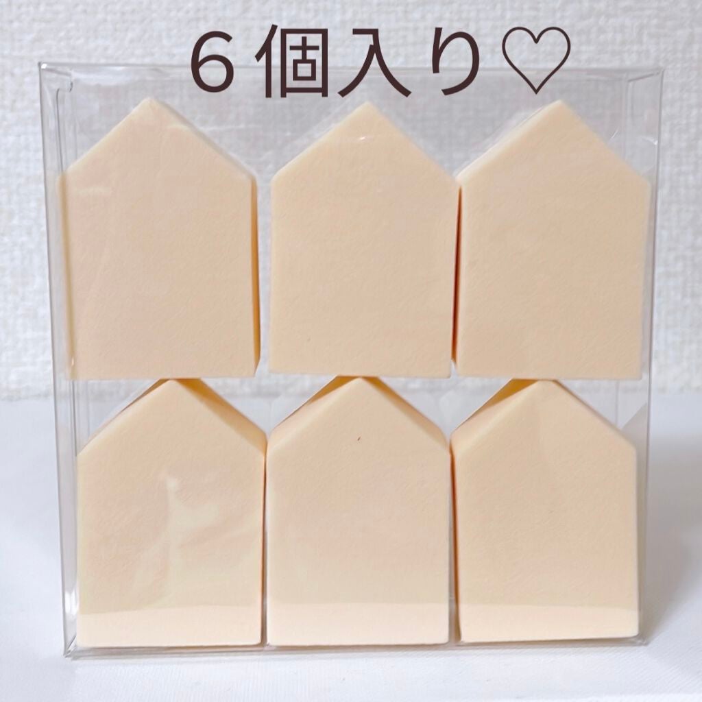 ジェリータッチスポンジ ハウス型/ロージーローザ/パフ・スポンジを使ったクチコミ(3枚目)