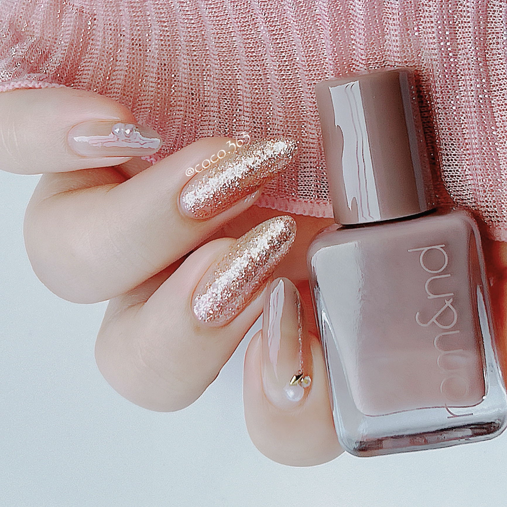 ネイル エナメル 細筆タイプ/ちふれ/マニキュアを使ったクチコミ（3枚目）