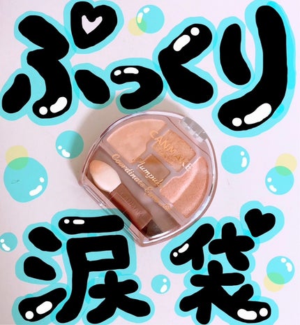 プランぷくコーデアイズ/キャンメイク/パウダーアイシャドウを使ったクチコミ(1枚目)