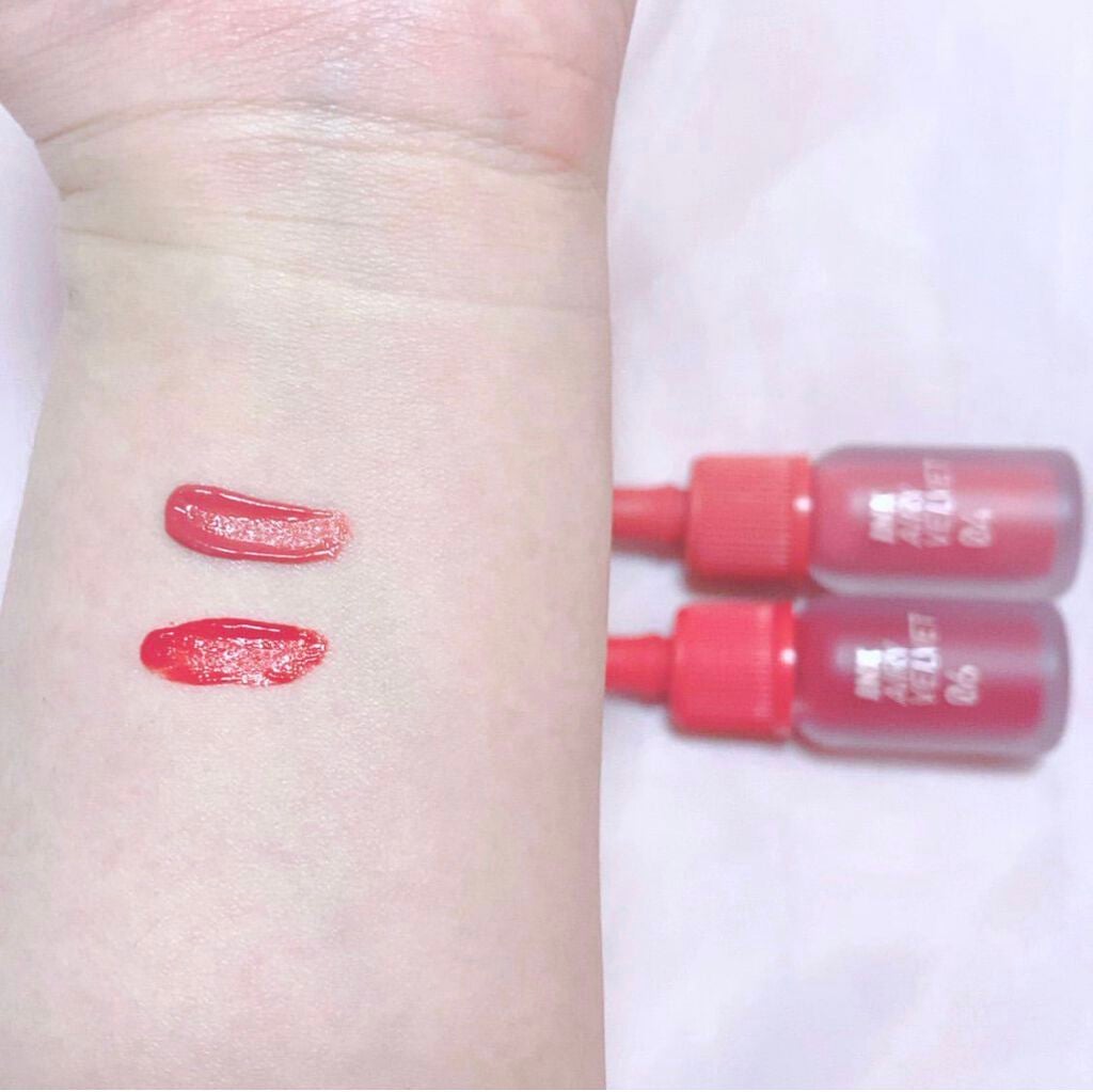 インク エアリー ベルベット/PERIPERA/口紅を使ったクチコミ(2枚目)