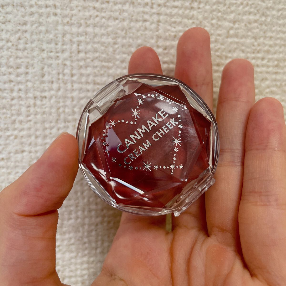 クリームチーク/キャンメイク/ジェル・クリームチークを使ったクチコミ(1枚目)