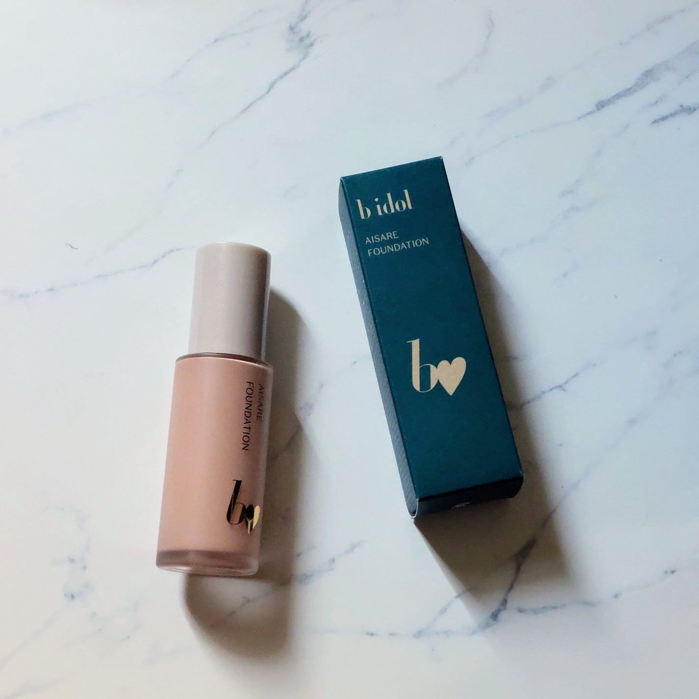 愛されファンデ/b idol/リキッドファンデーションを使ったクチコミ(1枚目)