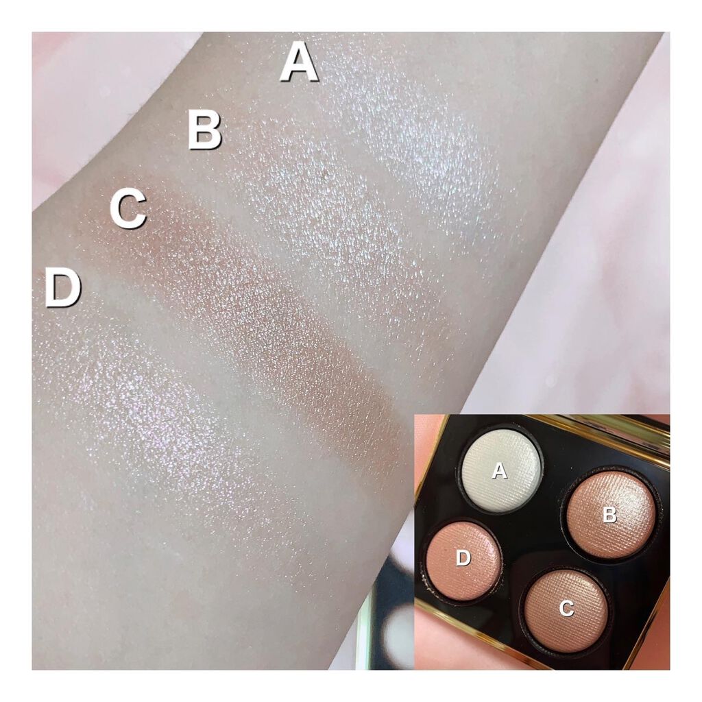 ピンク グロウ リュクス アイシャドウ パレット/BOBBI BROWN/アイシャドウパレットを使ったクチコミ(4枚目)