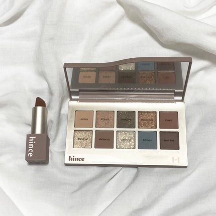 ニューデップスアイシャドウパレット/hince/アイシャドウパレットを使ったクチコミ(1枚目)