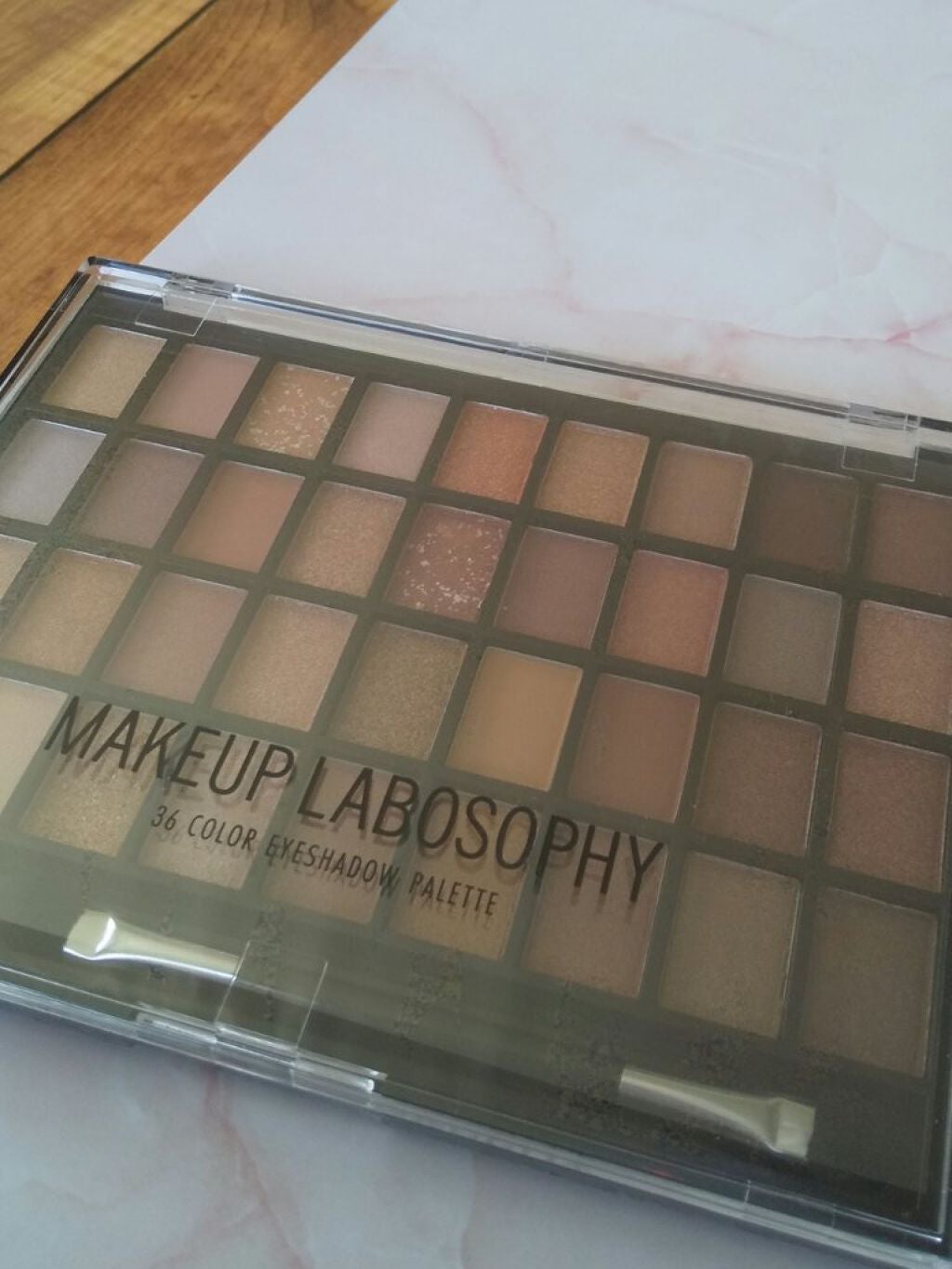 36 カラー アイシャドウ パレット/MAKEUP LABOSOPHY/アイシャドウパレットを使ったクチコミ(1枚目)