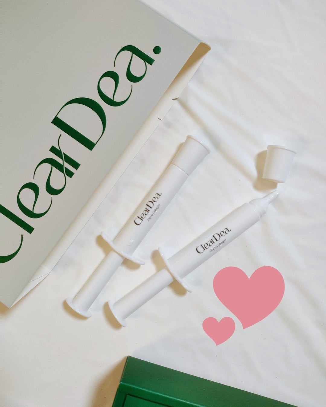 ミューシンコラーゲンボリューミングクリームアンプル/ClearDea./美容液を使ったクチコミ(6枚目)