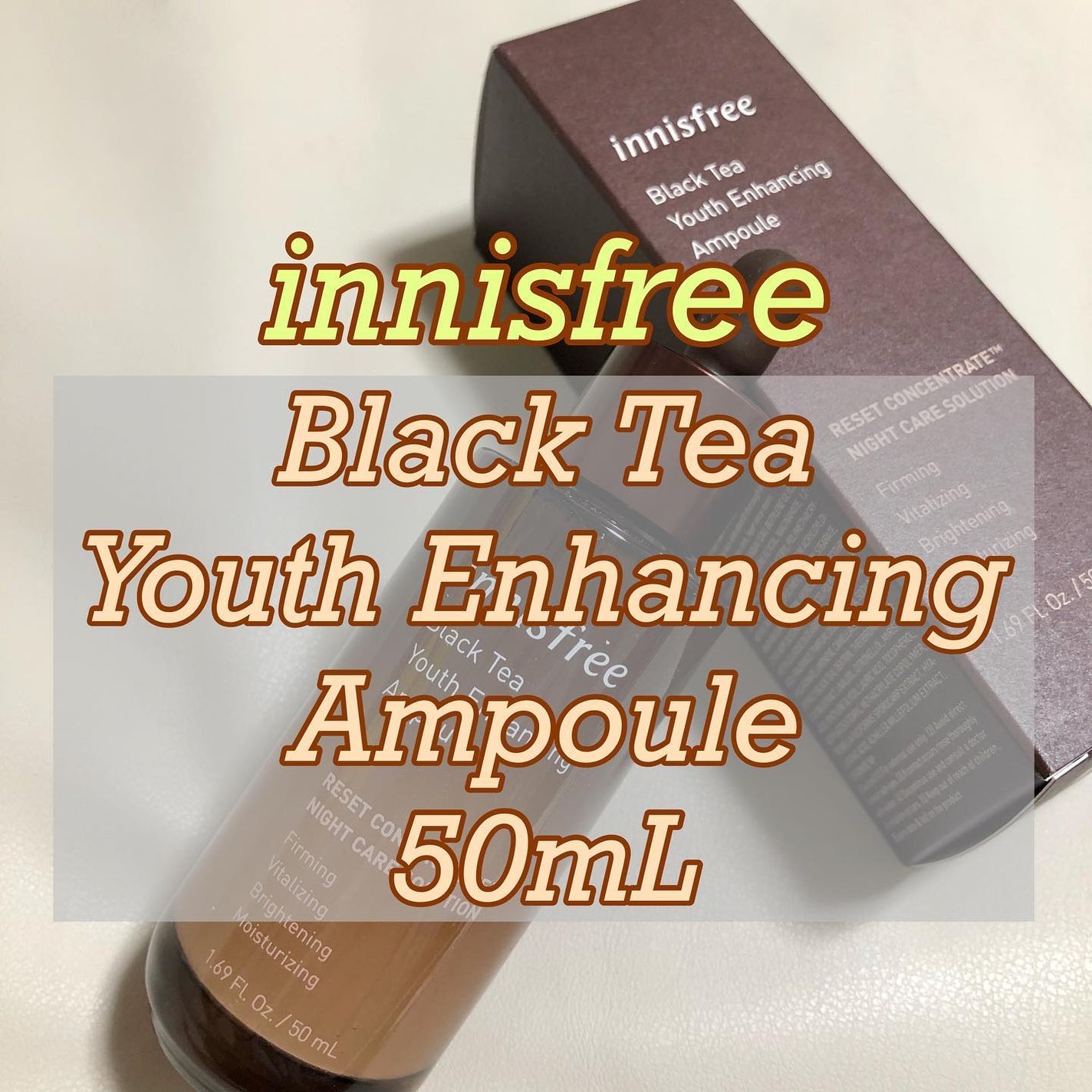 ゆちゃん on LIPS 「人気の《紅茶シリーズ》innisfreeブラックティーユースセ..」(2枚目)