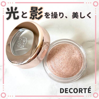 アイグロウジェム スキンシャドウ 03G romantic crush/DECORTÉ/ジェル・クリームアイシャドウを使ったクチコミ（1枚目）