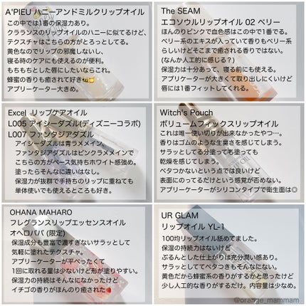 リップケアオイル/excel/リップグロスを使ったクチコミ(4枚目)