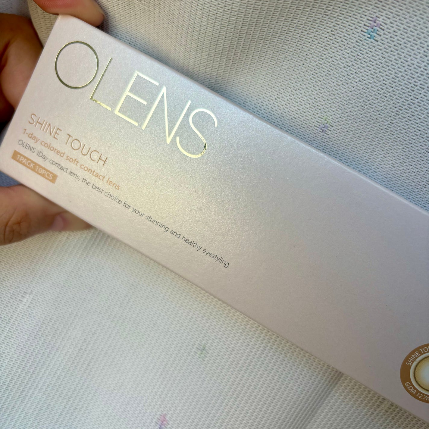 ShineTouch 1day/OLENS/ワンデー(1DAY)カラコンを使ったクチコミ(2枚目)
