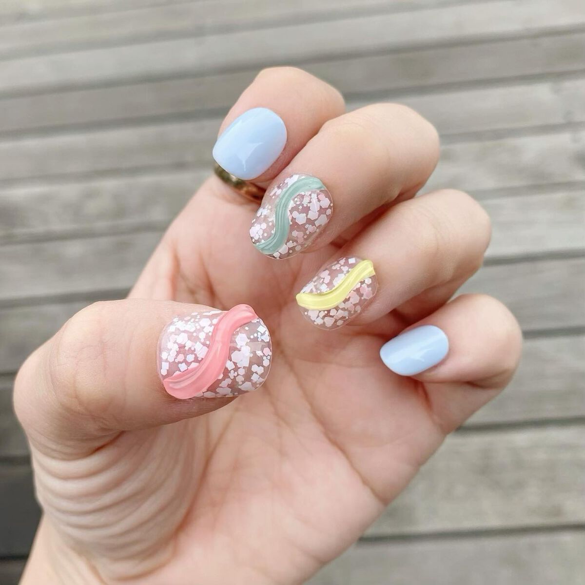 プチプライス カラージェル/Petit Price/ジェルネイルを使ったクチコミ(2枚目)