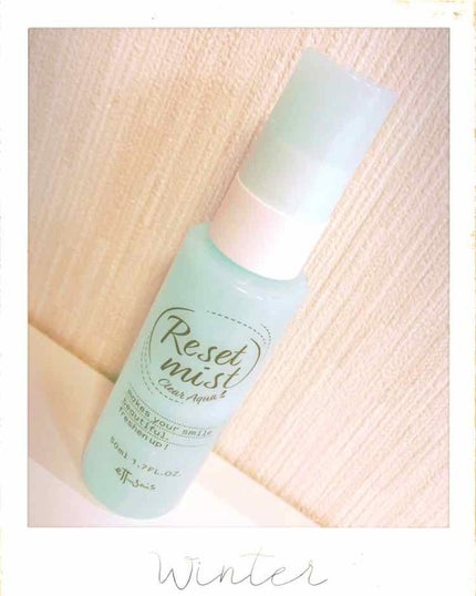 リセットミスト クリアアクア/ettusais/香水(レディース)を使ったクチコミ(1枚目)