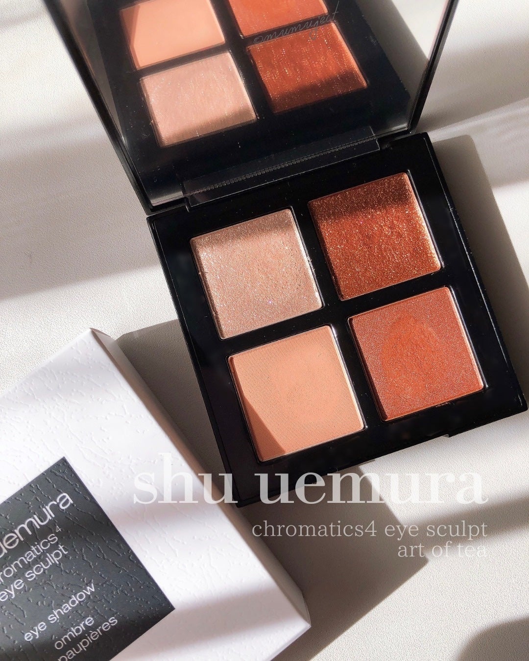 クロマティックス クワッド/shu uemura/アイシャドウパレットを使ったクチコミ(1枚目)