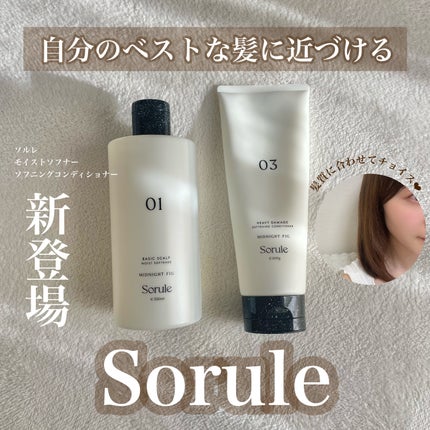 モイストソフナー 01ベーシックスカルプ/Sorule/市販シャンプーを使ったクチコミ(1枚目)
