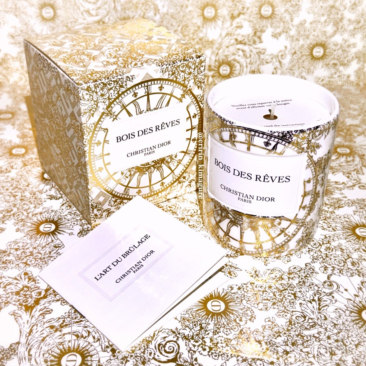 試してみた】Dior ボア デ レーヴ キャンドル(限定品)のリアル 試してみた】Dior ボア デ レーヴ キャンドル(限定品)のリアル