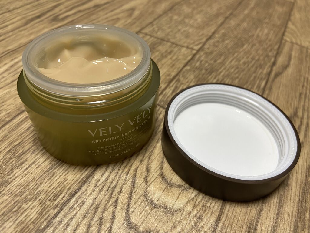 ヨモギリターンクリーム/VELY VELY/フェイスクリームを使ったクチコミ（3枚目）