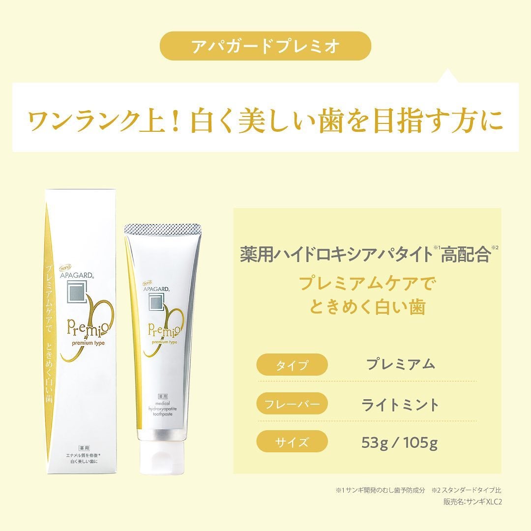 アパガードプレミオ/アパガード/歯磨き粉を使ったクチコミ(6枚目)