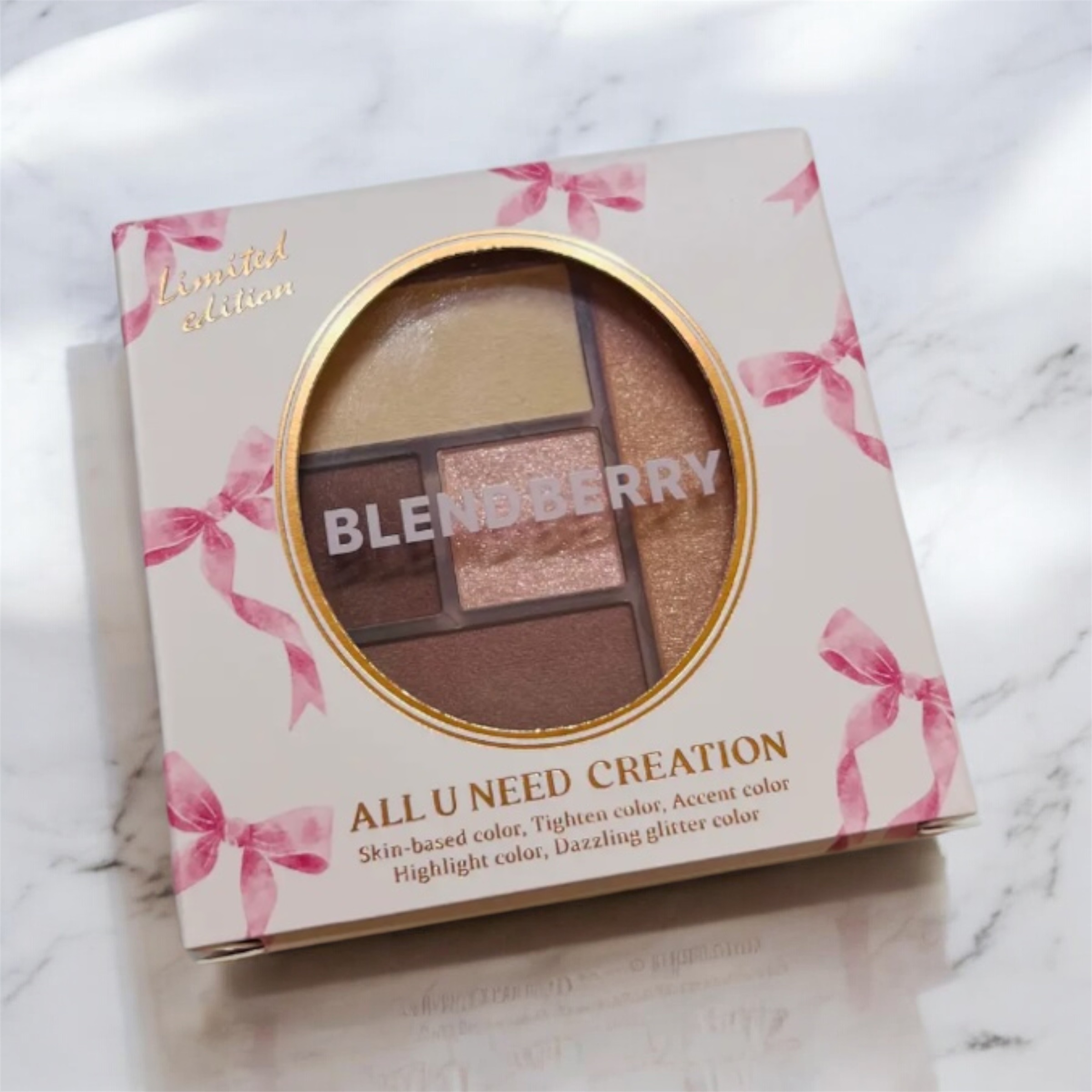 ブレンドベリー オールユーニード クリエイション 102 シュガープラムフェアリー(限定色)/BLEND BERRY/マルチパレットを使ったクチコミ（2枚目）