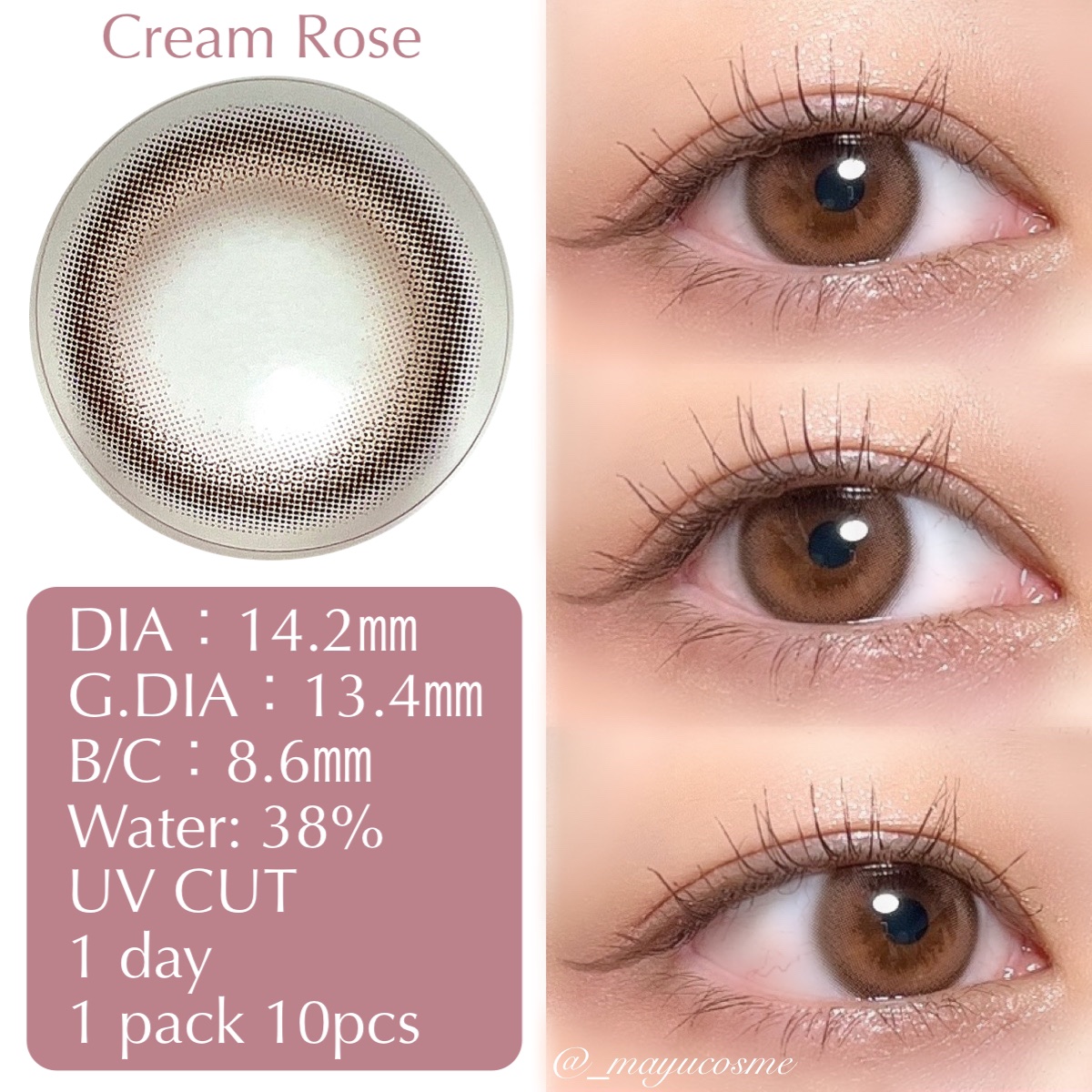 TOPARDS 1day/TOPARDS/ワンデー（１DAY）カラコンを使ったクチコミ（3枚目）