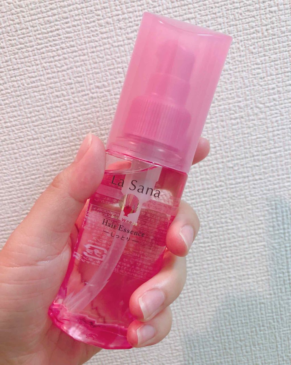 海藻 ヘア エッセンス しっとり/ラサーナ/ヘアオイルを使ったクチコミ(1枚目)