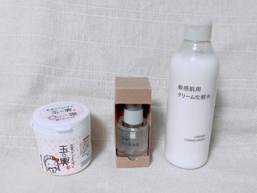 敏感肌用クリーム化粧水/無印良品/化粧水を使ったクチコミ（1枚目）