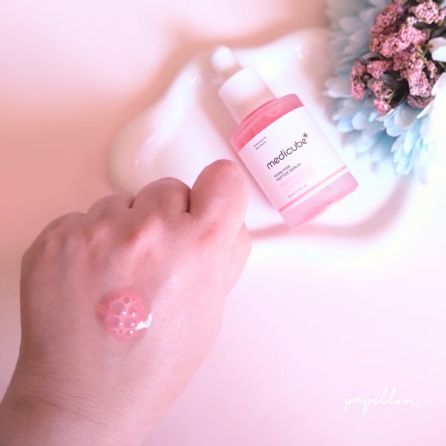 PDRNピンクアンプル PDRN 10,000ppm配合/MEDICUBE/美容液を使ったクチコミ(4枚目)