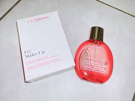 フィックス メイクアップ/CLARINS/ミスト状化粧水を使ったクチコミ(1枚目)