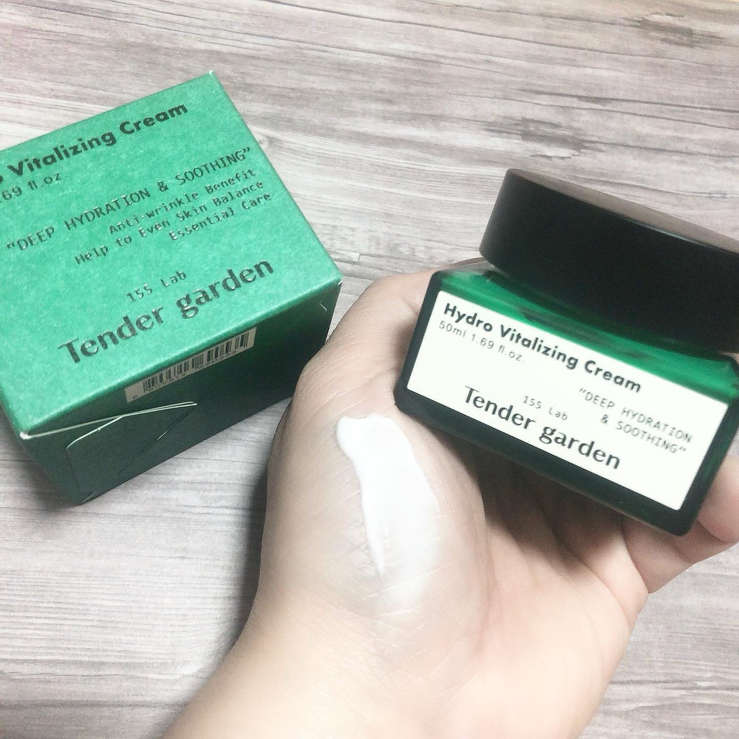 ハイドロバイタライジングクリーム/Tender garden/フェイスクリームを使ったクチコミ（2枚目）