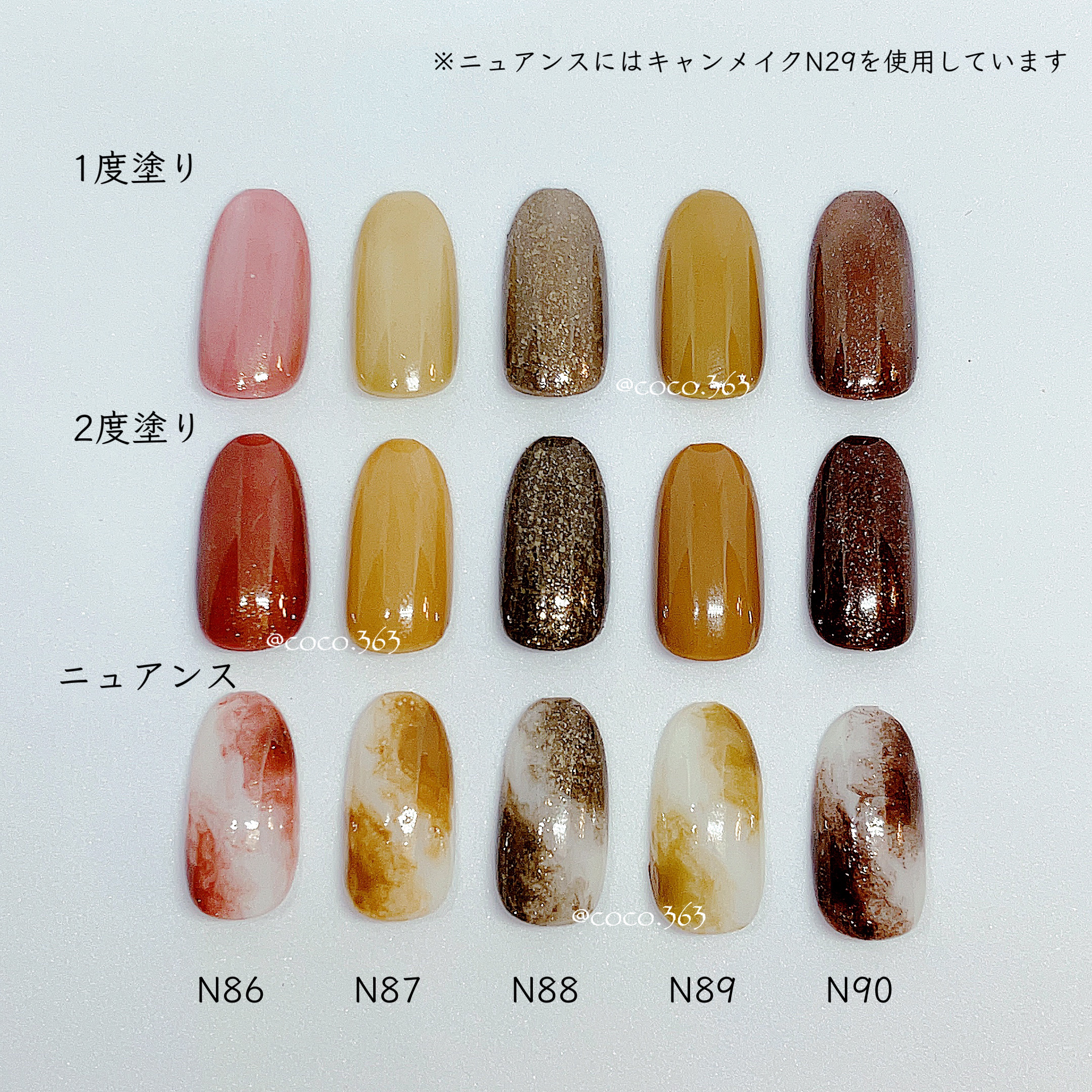 カラフルネイルズ/キャンメイク/マニキュアを使ったクチコミ（2枚目）