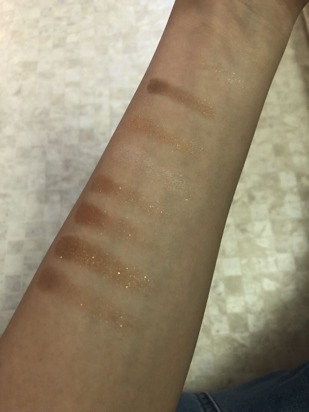 UR GLAM　BLOOMING EYE COLOR PALETTE/U R GLAM/アイシャドウパレットを使ったクチコミ（2枚目）