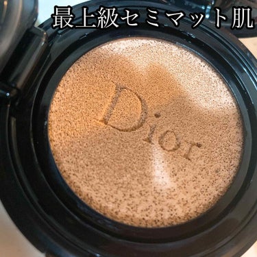 Dior ディオールスキン フォーエヴァー クッション ディオールマニア エディションのクチコミ「サンローランのクッションファンデに引き続きこちらも可愛くて可愛いくてどうしても欲しくなり購入♡.....」（2枚目）