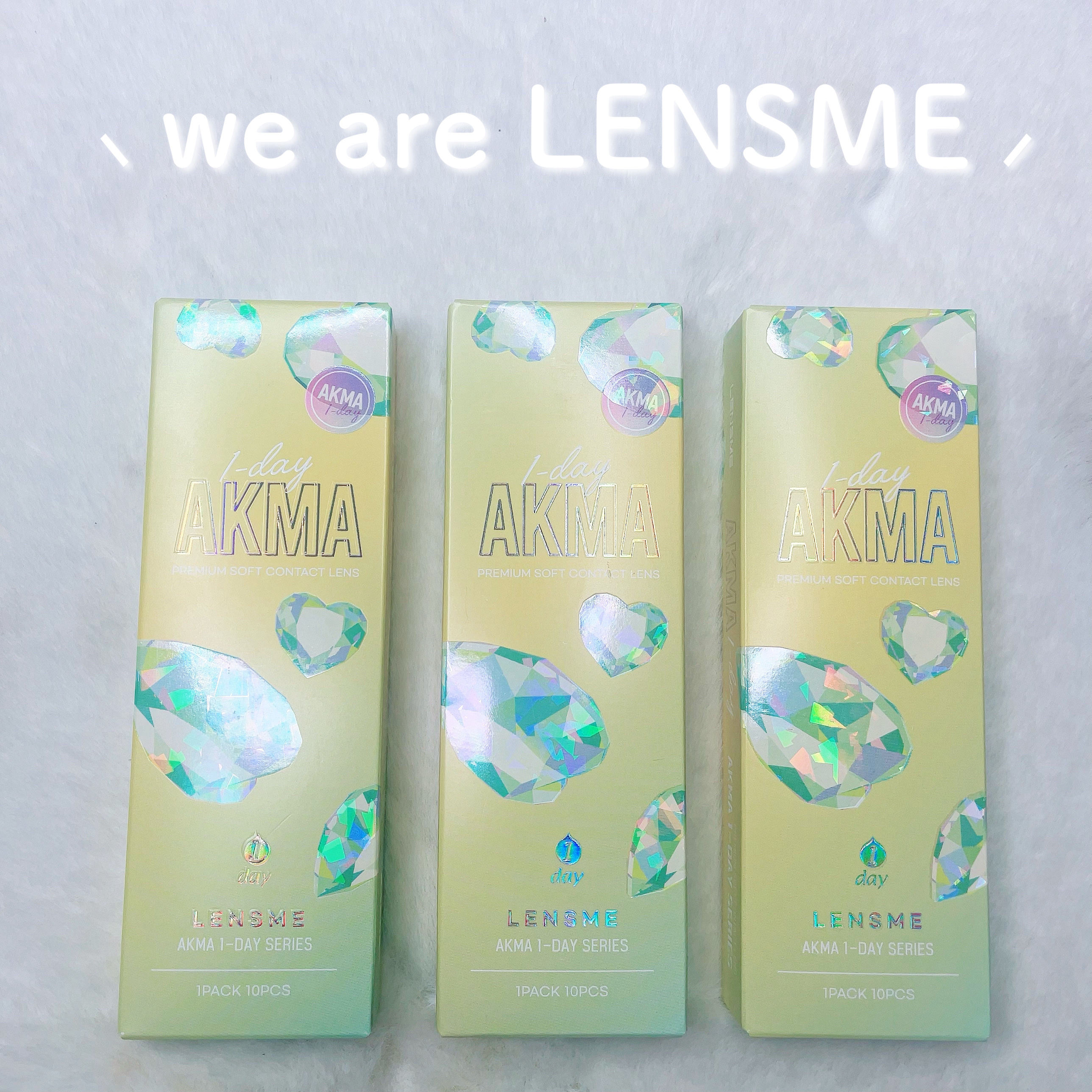 AKMA 1day series/AKMA by LENSME/ワンデー（１DAY）カラコンを使ったクチコミ（3枚目）